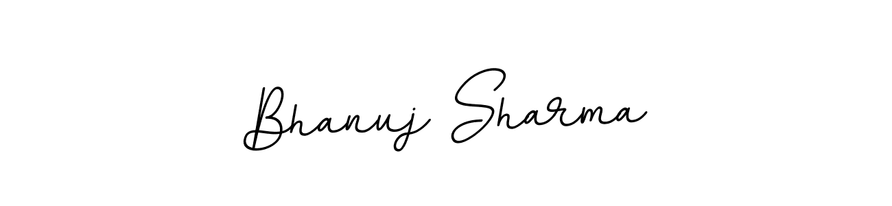 Here are the top 10 professional signature styles for the name Bhanuj Sharma. These are the best autograph styles you can use for your name. Bhanuj Sharma signature style 11 images and pictures png