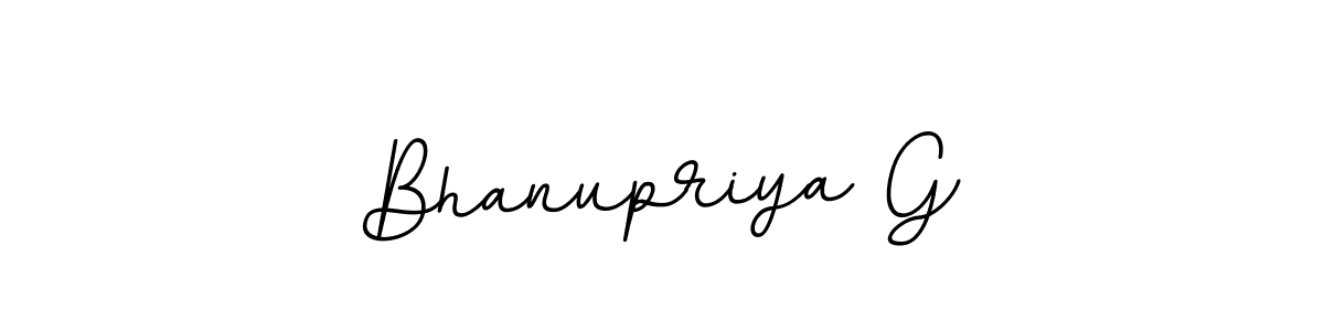 Make a beautiful signature design for name Bhanupriya G. Use this online signature maker to create a handwritten signature for free. Bhanupriya G signature style 11 images and pictures png