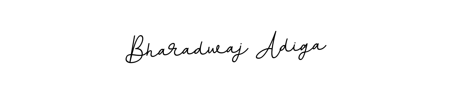 Bharadwaj Adiga stylish signature style. Best Handwritten Sign (BallpointsItalic-DORy9) for my name. Handwritten Signature Collection Ideas for my name Bharadwaj Adiga. Bharadwaj Adiga signature style 11 images and pictures png