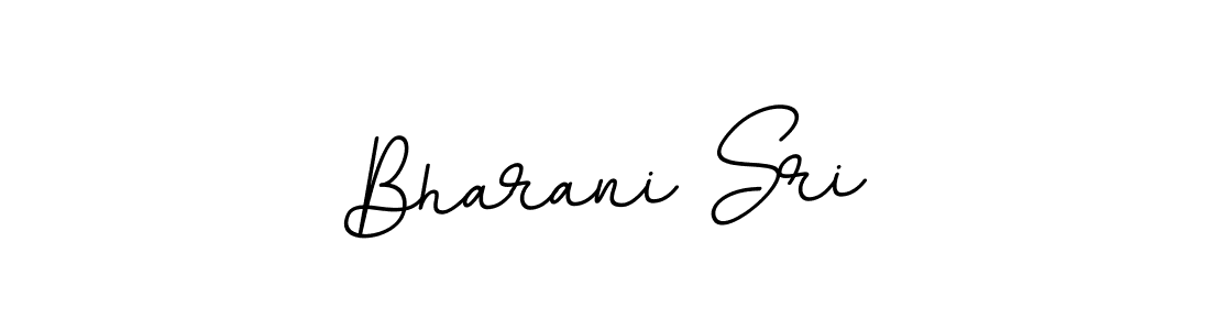 Bharani Sri stylish signature style. Best Handwritten Sign (BallpointsItalic-DORy9) for my name. Handwritten Signature Collection Ideas for my name Bharani Sri. Bharani Sri signature style 11 images and pictures png