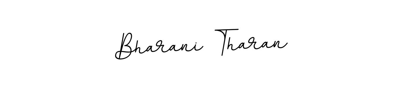 It looks lik you need a new signature style for name Bharani Tharan. Design unique handwritten (BallpointsItalic-DORy9) signature with our free signature maker in just a few clicks. Bharani Tharan signature style 11 images and pictures png