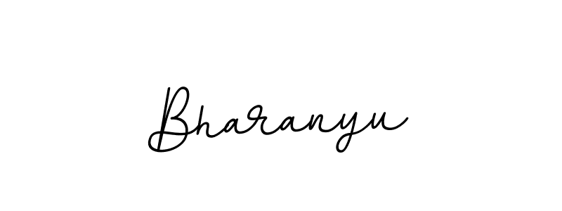 Create a beautiful signature design for name Bharanyu. With this signature (BallpointsItalic-DORy9) fonts, you can make a handwritten signature for free. Bharanyu signature style 11 images and pictures png