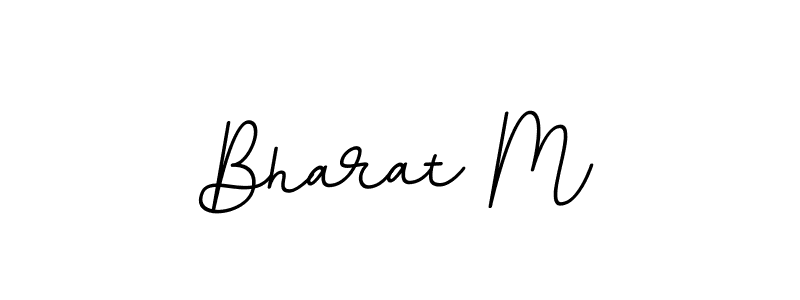 BallpointsItalic-DORy9 is a professional signature style that is perfect for those who want to add a touch of class to their signature. It is also a great choice for those who want to make their signature more unique. Get Bharat M name to fancy signature for free. Bharat M signature style 11 images and pictures png