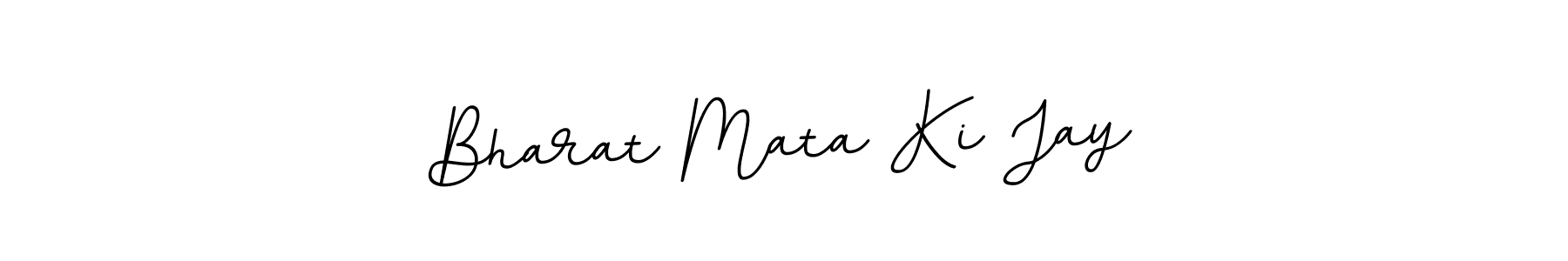 Make a beautiful signature design for name Bharat Mata Ki Jay. With this signature (BallpointsItalic-DORy9) style, you can create a handwritten signature for free. Bharat Mata Ki Jay signature style 11 images and pictures png