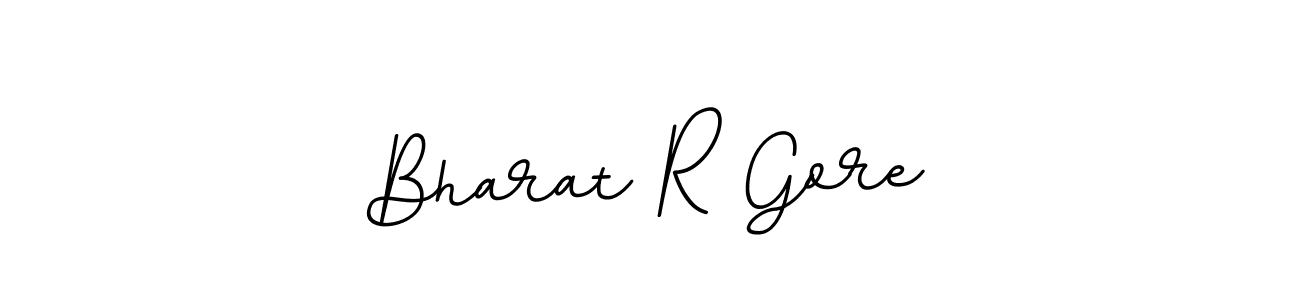 Design your own signature with our free online signature maker. With this signature software, you can create a handwritten (BallpointsItalic-DORy9) signature for name Bharat R Gore. Bharat R Gore signature style 11 images and pictures png