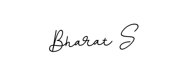 Bharat S stylish signature style. Best Handwritten Sign (BallpointsItalic-DORy9) for my name. Handwritten Signature Collection Ideas for my name Bharat S. Bharat S signature style 11 images and pictures png