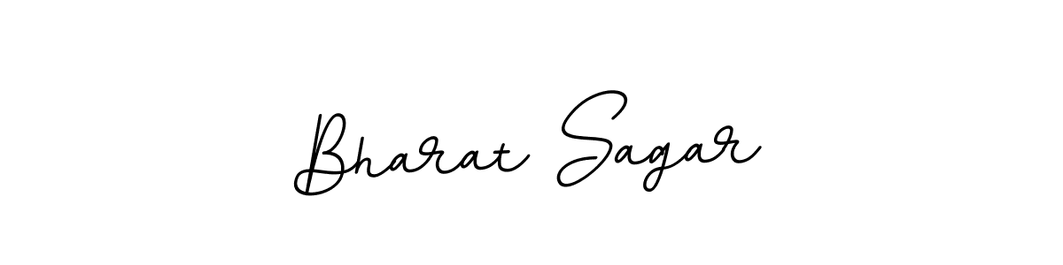 Design your own signature with our free online signature maker. With this signature software, you can create a handwritten (BallpointsItalic-DORy9) signature for name Bharat Sagar. Bharat Sagar signature style 11 images and pictures png