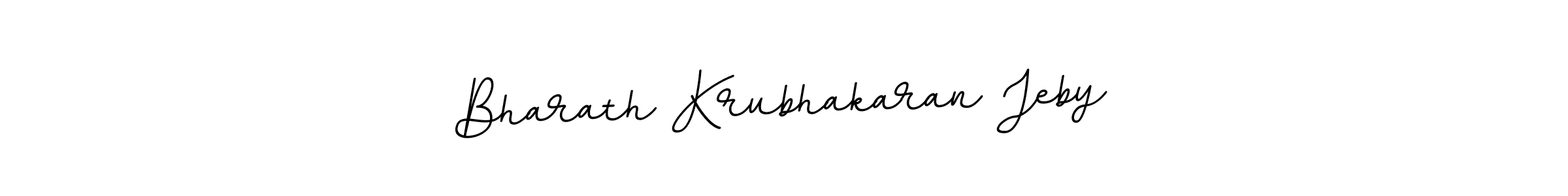 It looks lik you need a new signature style for name Bharath Krubhakaran Jeby. Design unique handwritten (BallpointsItalic-DORy9) signature with our free signature maker in just a few clicks. Bharath Krubhakaran Jeby signature style 11 images and pictures png