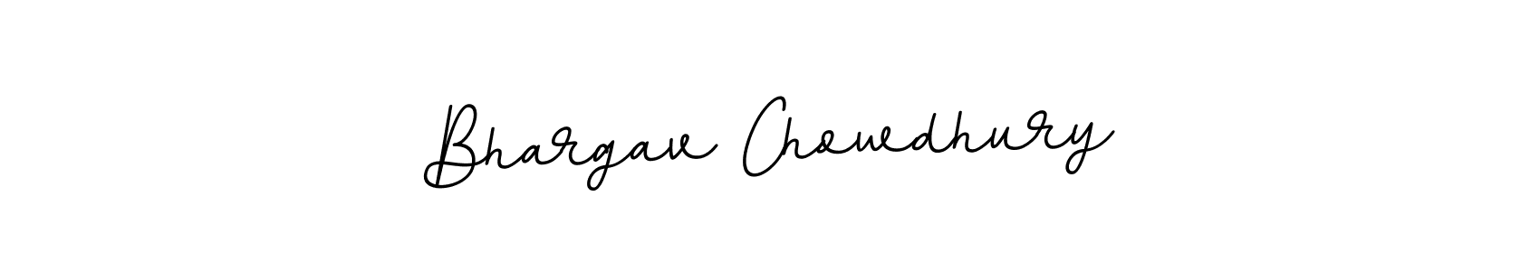 Create a beautiful signature design for name Bhargav Chowdhury. With this signature (BallpointsItalic-DORy9) fonts, you can make a handwritten signature for free. Bhargav Chowdhury signature style 11 images and pictures png
