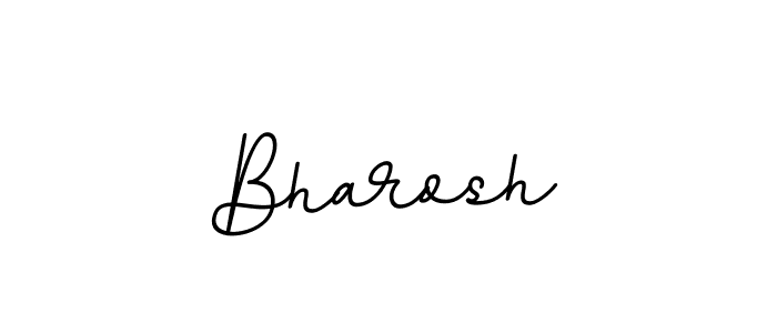 How to Draw Bharosh signature style? BallpointsItalic-DORy9 is a latest design signature styles for name Bharosh. Bharosh signature style 11 images and pictures png