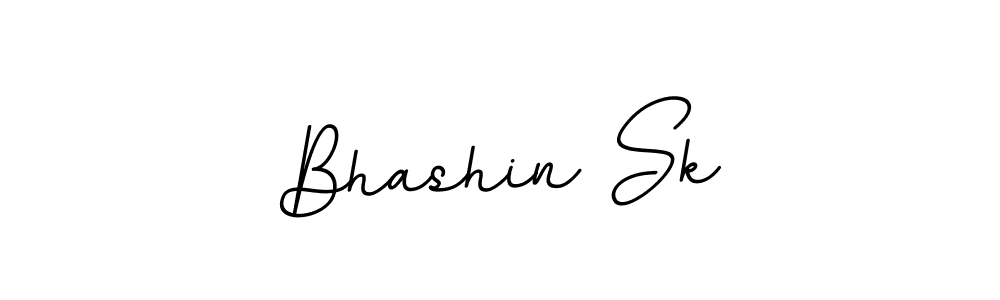 How to make Bhashin Sk name signature. Use BallpointsItalic-DORy9 style for creating short signs online. This is the latest handwritten sign. Bhashin Sk signature style 11 images and pictures png