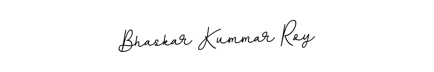 Bhaskar Kummar Roy stylish signature style. Best Handwritten Sign (BallpointsItalic-DORy9) for my name. Handwritten Signature Collection Ideas for my name Bhaskar Kummar Roy. Bhaskar Kummar Roy signature style 11 images and pictures png