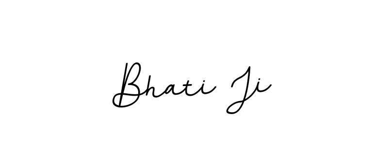 Make a beautiful signature design for name Bhati Ji. Use this online signature maker to create a handwritten signature for free. Bhati Ji signature style 11 images and pictures png