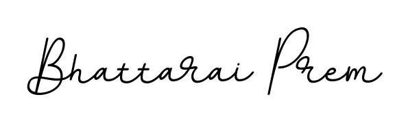 Looking for an artistic signature for Bhattarai Prem? The BallpointsItalic-DORy9 calligraphy style gives a sophisticated flow suitable for business cards and emails. Bhattarai Prem signature style 11 images and pictures png