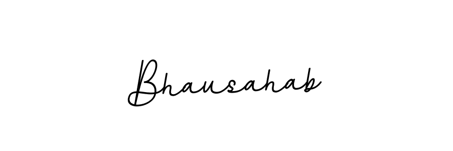Bhausahab stylish signature style. Best Handwritten Sign (BallpointsItalic-DORy9) for my name. Handwritten Signature Collection Ideas for my name Bhausahab. Bhausahab signature style 11 images and pictures png
