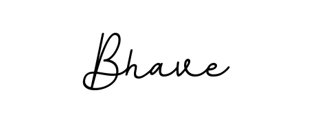 Enhance your business communications with Bhave signature in BallpointsItalic-DORy9 lettering. Clean, modern, and universally compatible. Bhave signature style 11 images and pictures png