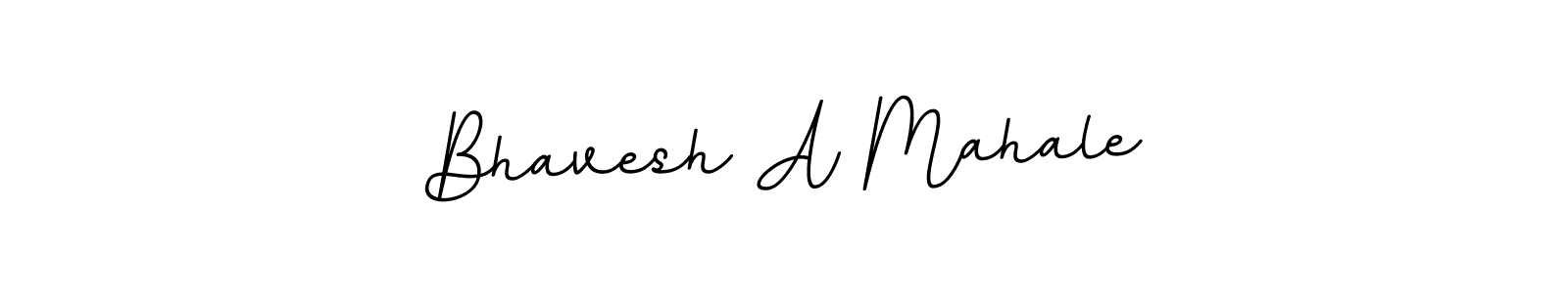 You should practise on your own different ways (BallpointsItalic-DORy9) to write your name (Bhavesh A Mahale) in signature. don't let someone else do it for you. Bhavesh A Mahale signature style 11 images and pictures png