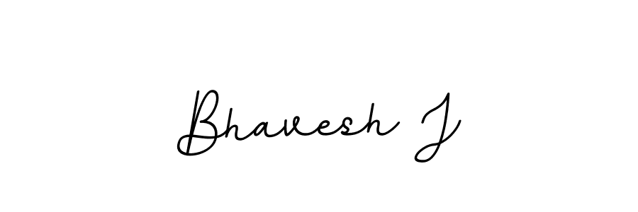 Use a signature maker to create a handwritten signature online. With this signature software, you can design (BallpointsItalic-DORy9) your own signature for name Bhavesh J. Bhavesh J signature style 11 images and pictures png