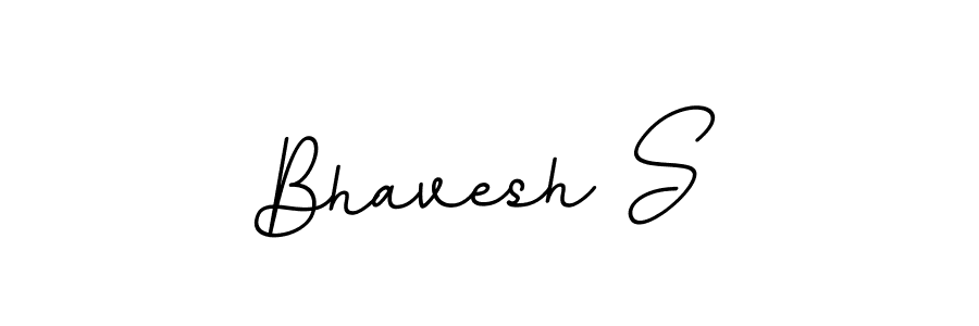 Create a beautiful signature design for name Bhavesh S. With this signature (BallpointsItalic-DORy9) fonts, you can make a handwritten signature for free. Bhavesh S signature style 11 images and pictures png