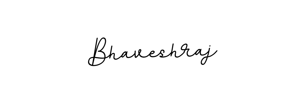 Create a beautiful signature design for name Bhaveshraj. With this signature (BallpointsItalic-DORy9) fonts, you can make a handwritten signature for free. Bhaveshraj signature style 11 images and pictures png