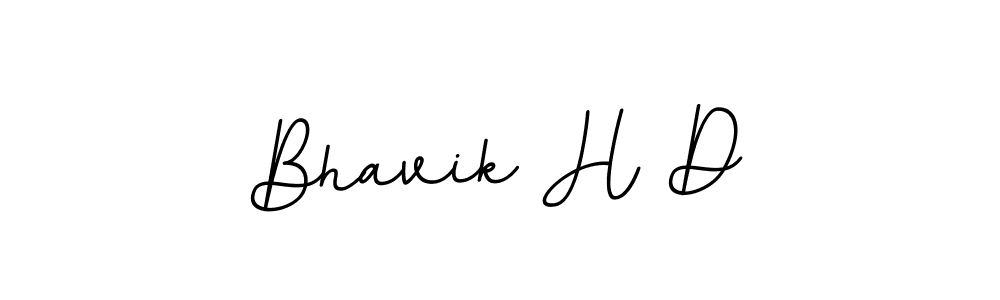 You should practise on your own different ways (BallpointsItalic-DORy9) to write your name (Bhavik H D) in signature. don't let someone else do it for you. Bhavik H D signature style 11 images and pictures png