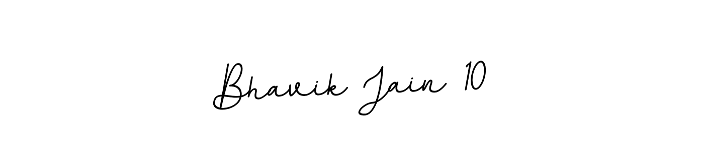 Create a beautiful signature design for name Bhavik Jain 10. With this signature (BallpointsItalic-DORy9) fonts, you can make a handwritten signature for free. Bhavik Jain 10 signature style 11 images and pictures png