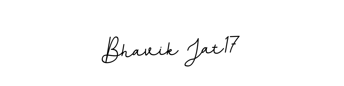 if you are searching for the best signature style for your name Bhavik Jat17. so please give up your signature search. here we have designed multiple signature styles  using BallpointsItalic-DORy9. Bhavik Jat17 signature style 11 images and pictures png