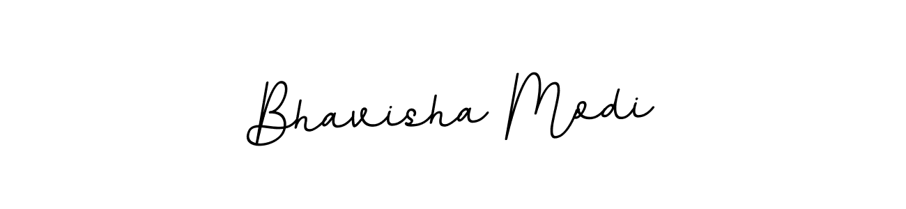 How to make Bhavisha Modi name signature. Use BallpointsItalic-DORy9 style for creating short signs online. This is the latest handwritten sign. Bhavisha Modi signature style 11 images and pictures png