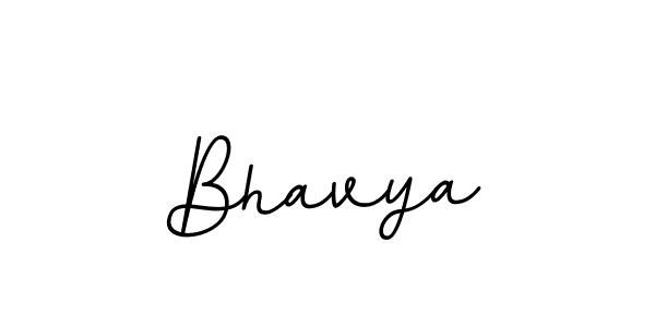 Use a signature maker to create a handwritten signature online. With this signature software, you can design (BallpointsItalic-DORy9) your own signature for name Bhavya. Bhavya signature style 11 images and pictures png