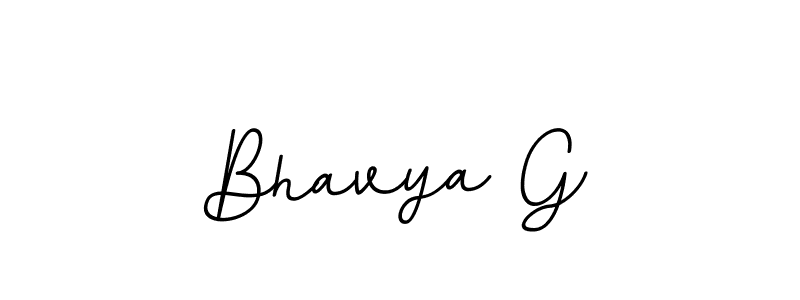 Also we have Bhavya G name is the best signature style. Create professional handwritten signature collection using BallpointsItalic-DORy9 autograph style. Bhavya G signature style 11 images and pictures png