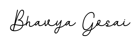 A classic penmanship look for Bhavya Gosai. The BallpointsItalic-DORy9 font brings timeless elegance and confidence to every signed document. Bhavya Gosai signature style 11 images and pictures png