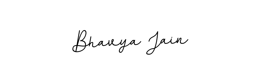 Design your own signature with our free online signature maker. With this signature software, you can create a handwritten (BallpointsItalic-DORy9) signature for name Bhavya Jain. Bhavya Jain signature style 11 images and pictures png