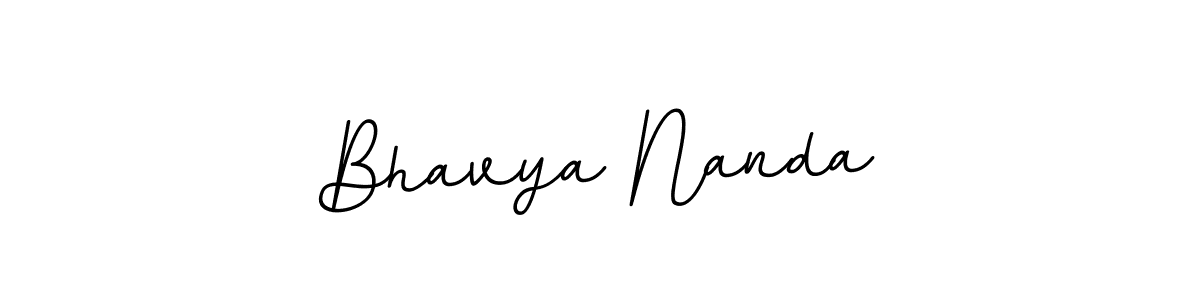 Similarly BallpointsItalic-DORy9 is the best handwritten signature design. Signature creator online .You can use it as an online autograph creator for name Bhavya Nanda. Bhavya Nanda signature style 11 images and pictures png