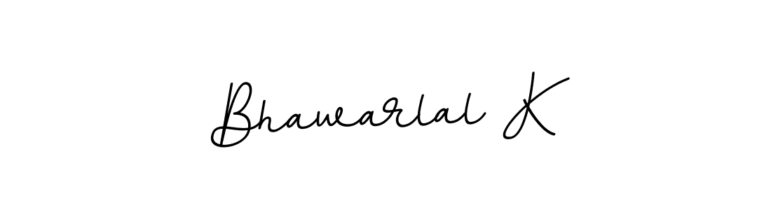 Bhawarlal K stylish signature style. Best Handwritten Sign (BallpointsItalic-DORy9) for my name. Handwritten Signature Collection Ideas for my name Bhawarlal K. Bhawarlal K signature style 11 images and pictures png