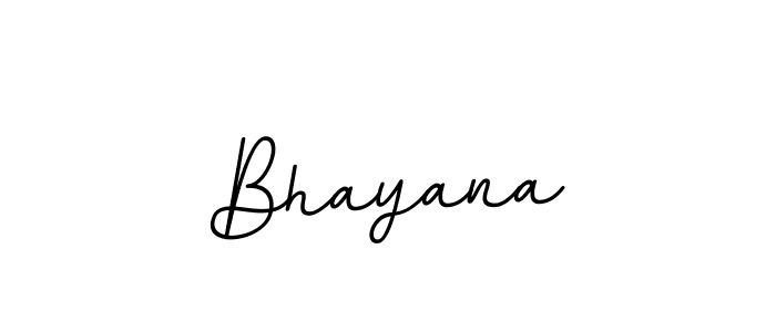 Make a beautiful signature design for name Bhayana. With this signature (BallpointsItalic-DORy9) style, you can create a handwritten signature for free. Bhayana signature style 11 images and pictures png