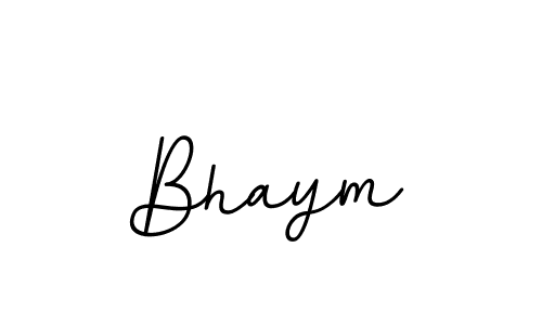 It looks lik you need a new signature style for name Bhaym. Design unique handwritten (BallpointsItalic-DORy9) signature with our free signature maker in just a few clicks. Bhaym signature style 11 images and pictures png