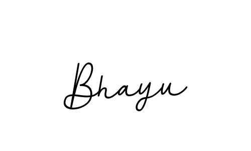 How to make Bhayu name signature. Use BallpointsItalic-DORy9 style for creating short signs online. This is the latest handwritten sign. Bhayu signature style 11 images and pictures png