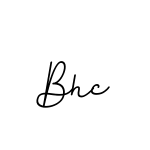 Also we have Bhc name is the best signature style. Create professional handwritten signature collection using BallpointsItalic-DORy9 autograph style. Bhc signature style 11 images and pictures png