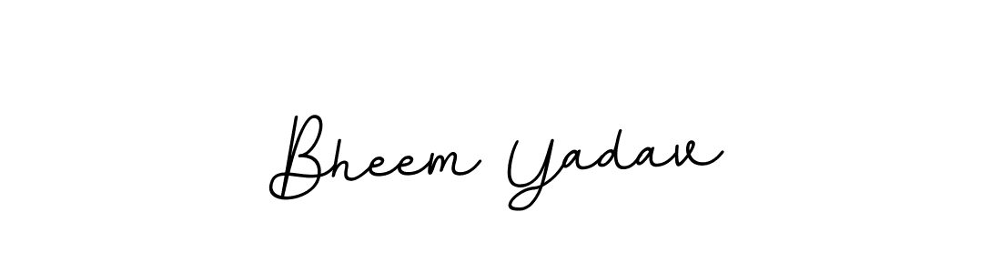 Also we have Bheem Yadav name is the best signature style. Create professional handwritten signature collection using BallpointsItalic-DORy9 autograph style. Bheem Yadav signature style 11 images and pictures png