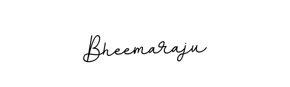 Make a beautiful signature design for name Bheemaraju. With this signature (BallpointsItalic-DORy9) style, you can create a handwritten signature for free. Bheemaraju signature style 11 images and pictures png