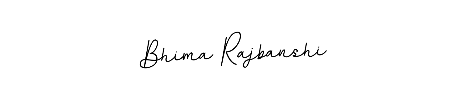 Also we have Bhima Rajbanshi name is the best signature style. Create professional handwritten signature collection using BallpointsItalic-DORy9 autograph style. Bhima Rajbanshi signature style 11 images and pictures png