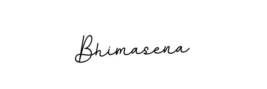 Bhimasena stylish signature style. Best Handwritten Sign (BallpointsItalic-DORy9) for my name. Handwritten Signature Collection Ideas for my name Bhimasena. Bhimasena signature style 11 images and pictures png