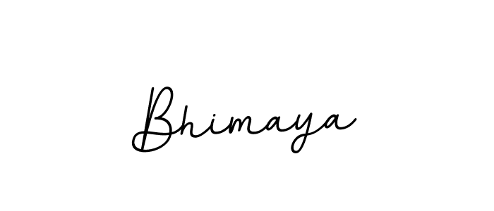 Bhimaya stylish signature style. Best Handwritten Sign (BallpointsItalic-DORy9) for my name. Handwritten Signature Collection Ideas for my name Bhimaya. Bhimaya signature style 11 images and pictures png