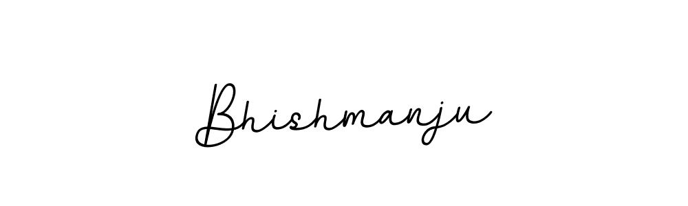 if you are searching for the best signature style for your name Bhishmanju. so please give up your signature search. here we have designed multiple signature styles  using BallpointsItalic-DORy9. Bhishmanju signature style 11 images and pictures png