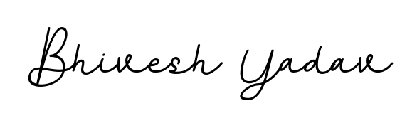 Practice writing Bhivesh Yadav with the flow of BallpointsItalic-DORy9 lettering. A fantastic source of inspiration for developing your personal signature style. Bhivesh Yadav signature style 11 images and pictures png