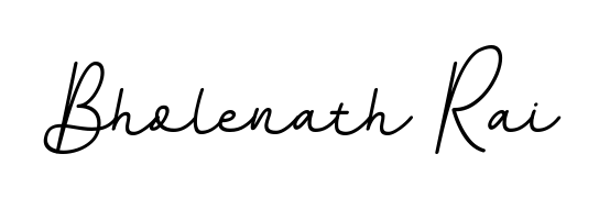 Quickly download Bholenath Rai name signature in high-resolution PNG using BallpointsItalic-DORy9 style. Ready to insert into PDFs and online applications. Bholenath Rai signature style 11 images and pictures png