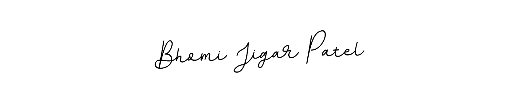 Design your own signature with our free online signature maker. With this signature software, you can create a handwritten (BallpointsItalic-DORy9) signature for name Bhomi Jigar Patel. Bhomi Jigar Patel signature style 11 images and pictures png