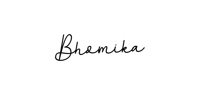 Bhomika stylish signature style. Best Handwritten Sign (BallpointsItalic-DORy9) for my name. Handwritten Signature Collection Ideas for my name Bhomika. Bhomika signature style 11 images and pictures png