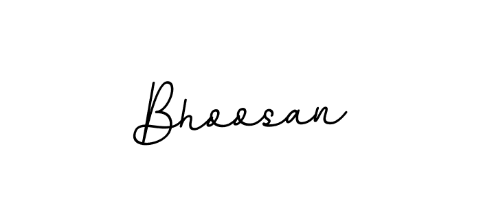 How to Draw Bhoosan signature style? BallpointsItalic-DORy9 is a latest design signature styles for name Bhoosan. Bhoosan signature style 11 images and pictures png