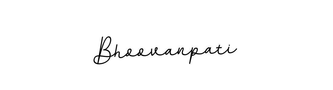 Use a signature maker to create a handwritten signature online. With this signature software, you can design (BallpointsItalic-DORy9) your own signature for name Bhoovanpati. Bhoovanpati signature style 11 images and pictures png
